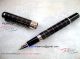 Perfect Replica Montblanc Special Edition Stainless Steel Clip Square Black Rollerball Pen (1)_th.jpg